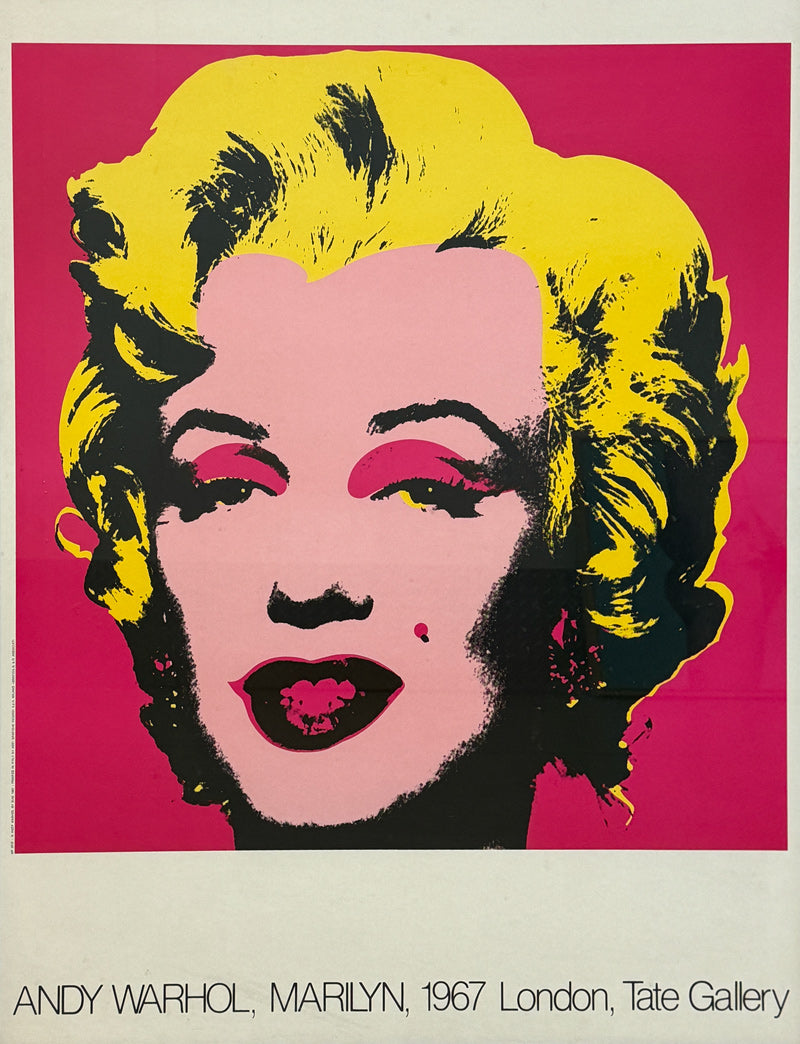 ANDY WARHOL - Marilyn Vintage Poster - Screen Print