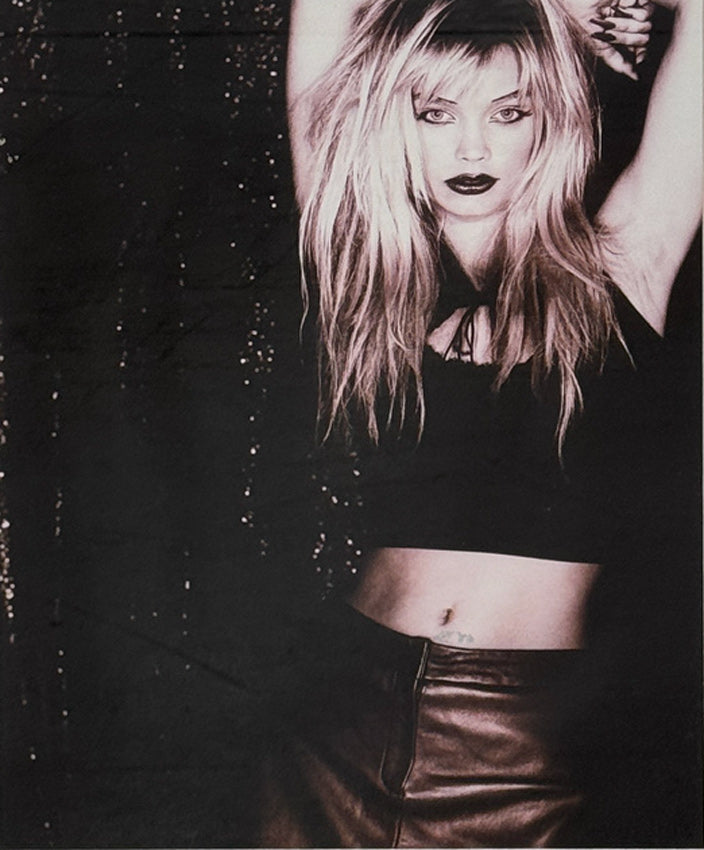 DAVID LACHAPELLE (w/JOHN BLAINE) - Blonde Woman with Cropped Top - Original Fashion Photography