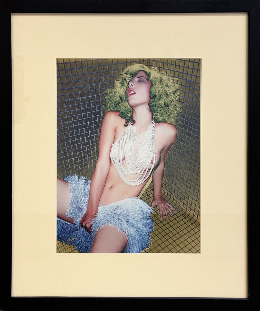 DAVID LACHAPELLE / JOHN BLAINE - Fashion photography#3 - Sensual Green Hair - 12"x10"