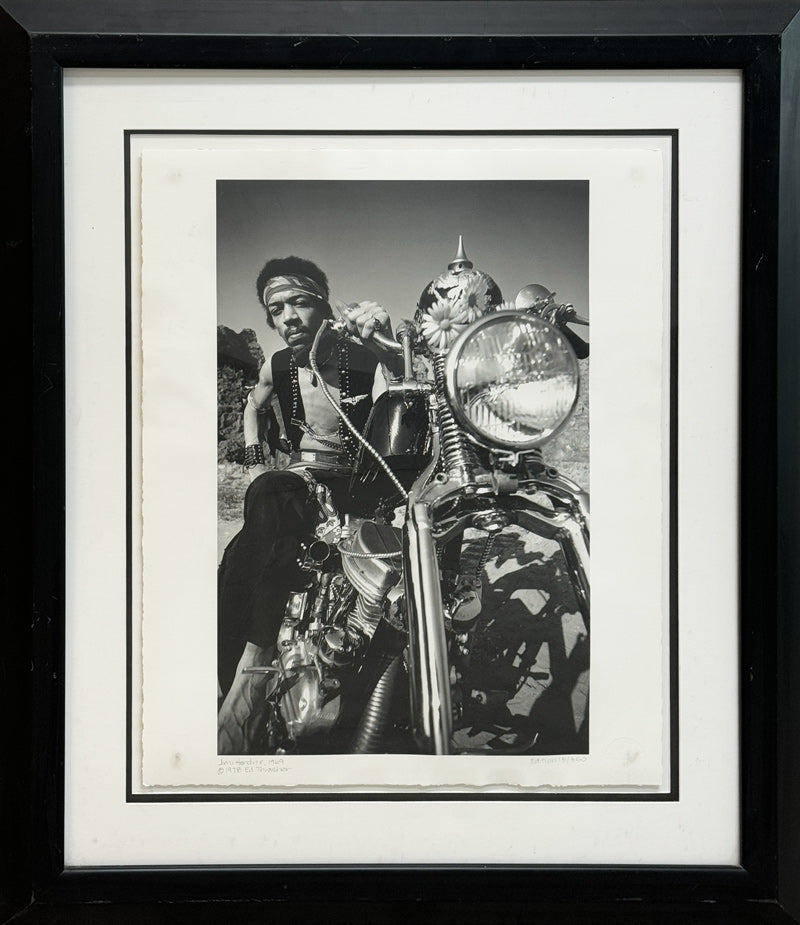 ED THRASHER - Jimi Hendrix - 22"x18" - 1969