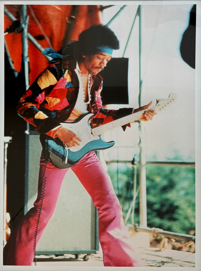 HERBERT WHEELER WORTHINGTON - Jimi Hendrix in Concert - Vintage Photography - 30" x 20"