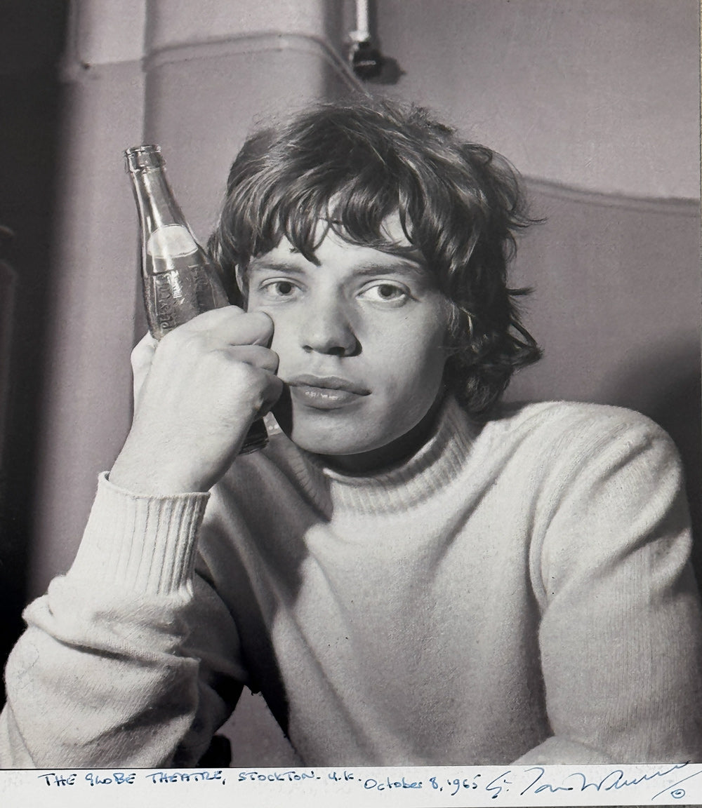 IAN WRIGHT - Nick Jagger at the Globe Theatre, Stockton, UK