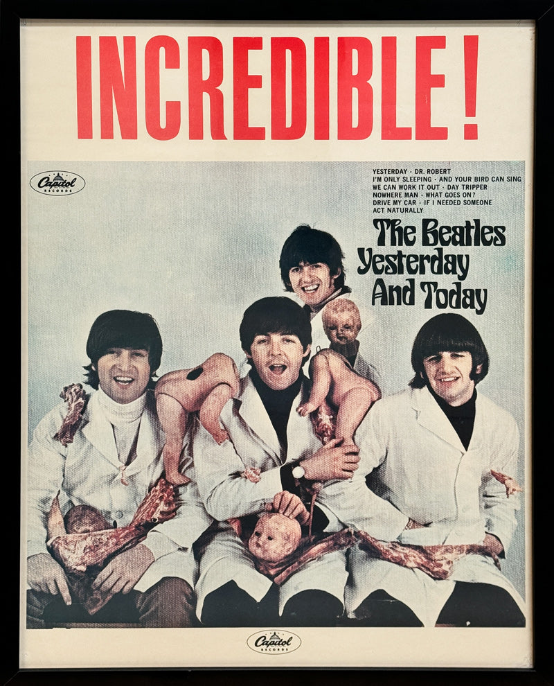 ROBERT WHITAKER - THE BEATLES - Yesterday and Today - Vintage Poster - 22"x16"
