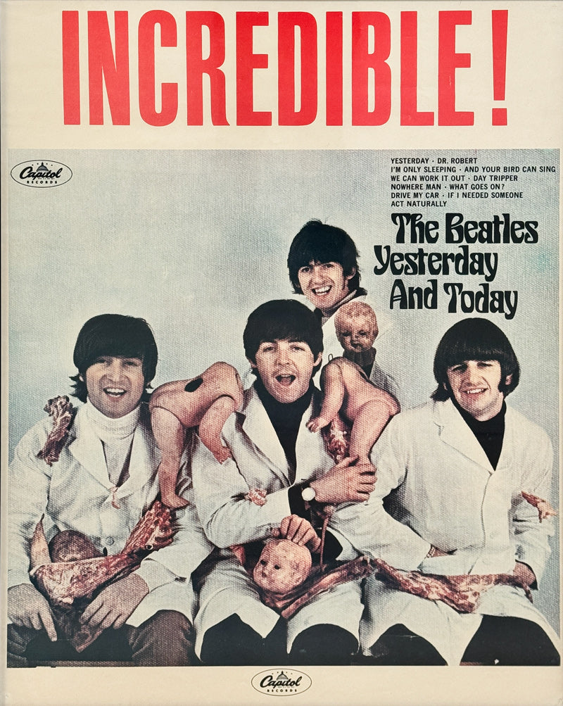 ROBERT WHITAKER - THE BEATLES - Yesterday and Today - Vintage Poster - 22"x16"
