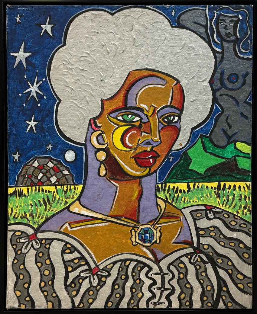 WILLIAM ROBERT BRUN - Marci - Oil on Canvas - 20"x16" - 2001