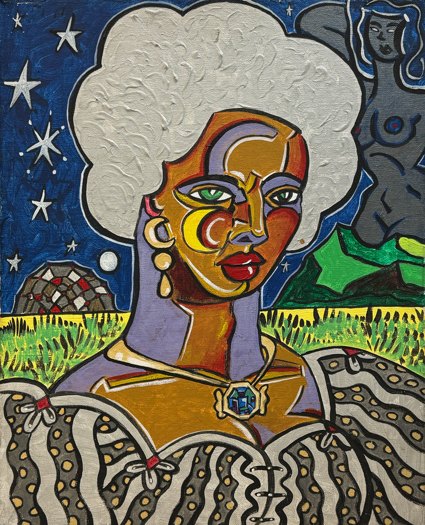 WILLIAM ROBERT BRUN - Marci - Oil on Canvas - 20"x16" - 2001
