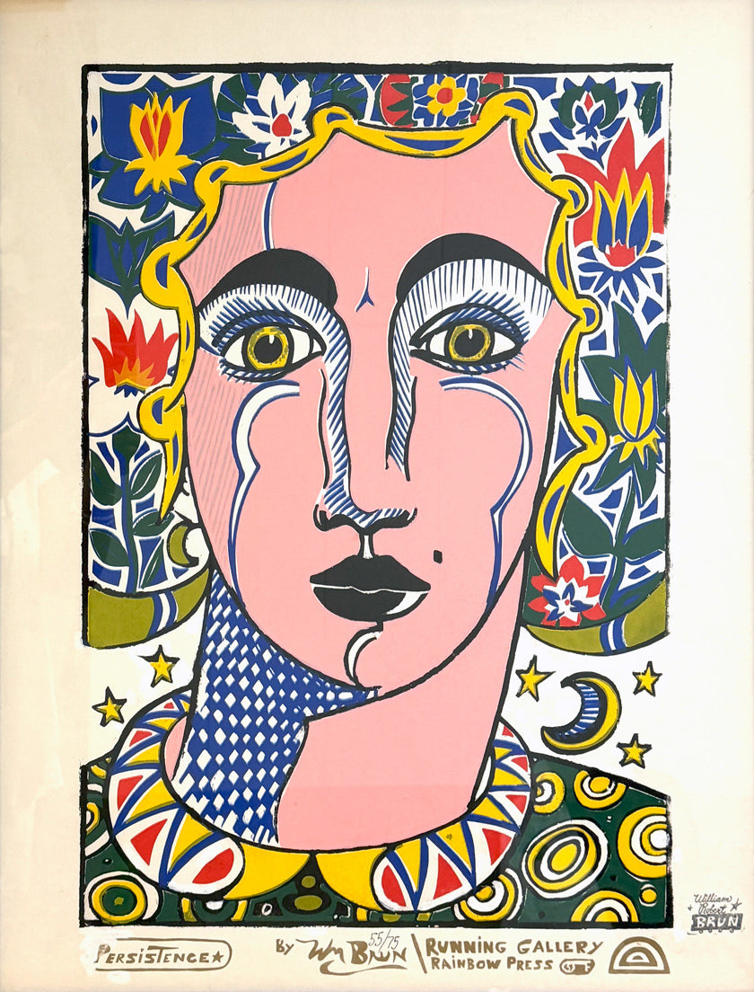 WILLIAM ROBERT BRUNN - Persistance - Hand Pulled Serigraphy on Heavy Weight Paper 55/75 - 27.5"x21.75"