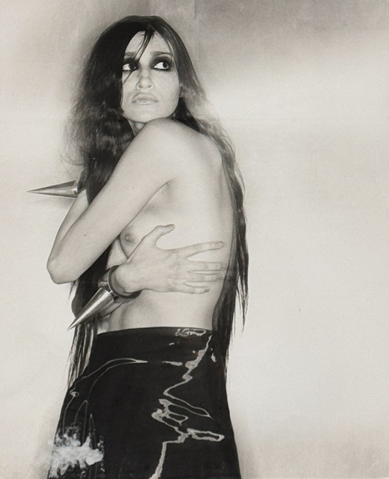 DAVID LACHAPELLE  (w/JOHN BLAINE Hair Stylist) - Woman with Spiked Bracelet - Original Fashion Photography