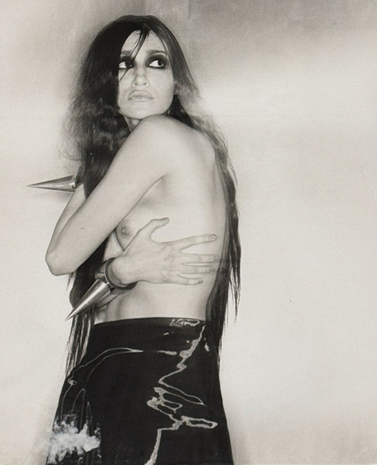 DAVID LACHAPELLE  (w/JOHN BLAINE Hair Stylist) - Woman with Spiked Bracelet - Original Fashion Photography