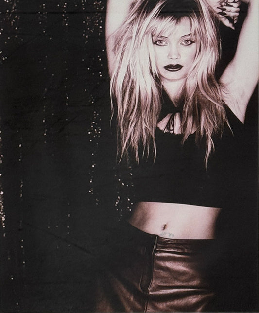 DAVID LACHAPELLE  (w/JOHN BLAINE) - Blonde Woman with Cropped Top - Original Fashion Photography