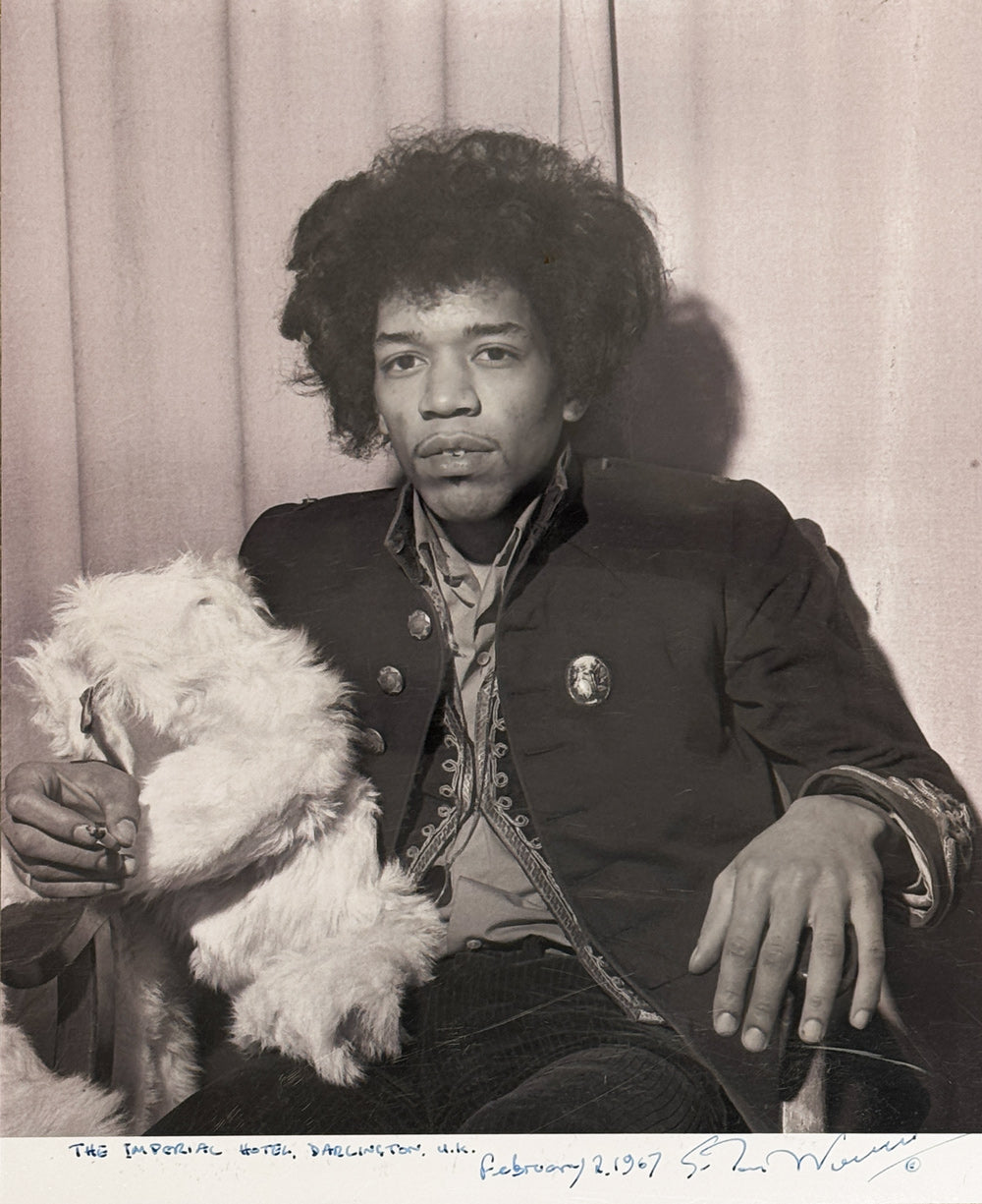 IAN WRIGHT - Jimi Hendrix at The Imperial Hotel, 1967