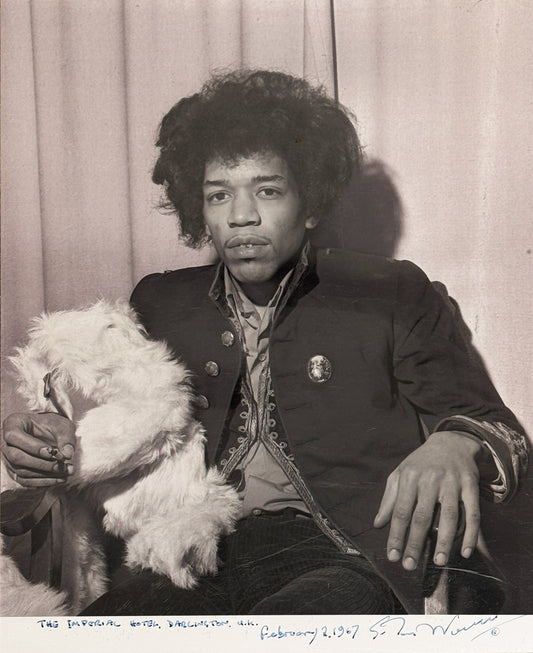 IAN WRIGHT - Jimi Hendrix at The Imperial Hotel, 1967