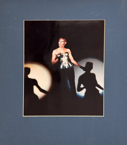 NEAL PRESTON - Grace Jones in Leather Bustier